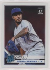2019 Panini Donruss Optic Rated Rookies Dennis Santana #37 0w8