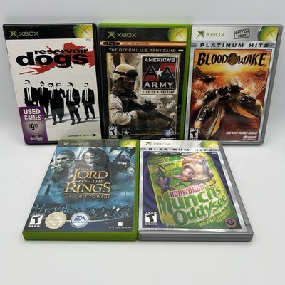 Vintage XBOX Original Game Bundle Lot of 5 Games, Good Working Condition #1