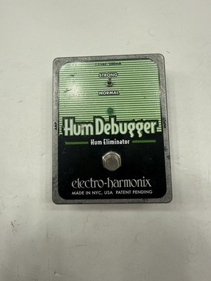 Electro Harmonix Hum Debugger Eliminator EHX Guitar Effect Pedal + Power Supply