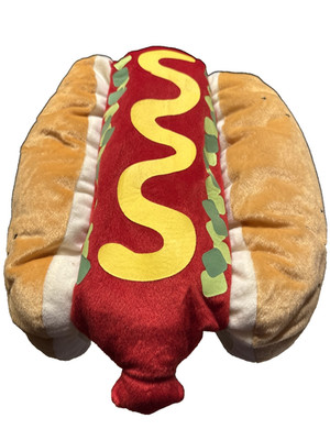 Pet Hot Dog Costume Weiner Bun Spot On Dog Inc - 18 Inches Long
