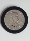 1962 P Ben Franklin Half Dollar, Circulated, 90% Silver