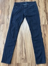 Hudson Collin Women’s Jeans 28 Dark Wash Slim Straight Stretch Made in USA