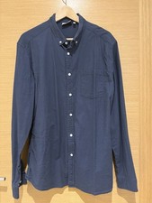 ASOS Dark Blue Oxford Shirt Slim Fit XL