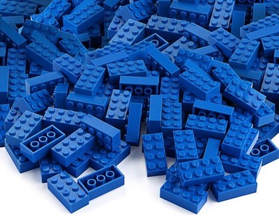 Building Blocks 320 Pieces 2x4 Bricks Compatible Creative Play Set Toy