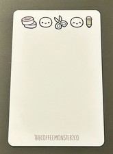 The Coffee Monsterz Co. Plastic Washi Card TCMC