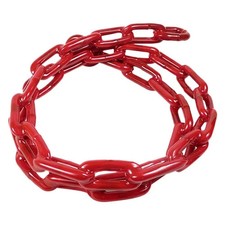 Greenfield 2116-RD 5/16" D x 5' L Red PVC-Coated Steel Anchor Chain