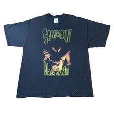 Vintage 2001 Samhain Black Dream Shirt XL Horror Punk Metal Misfits Danzig Rare