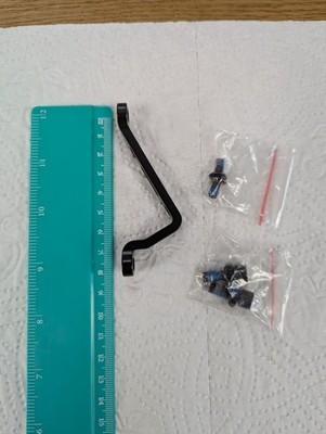 Post Mount Rahmen/Gabel - zu einem Flat Mount Bremssattel - Scheibenbremshalterung (*6)