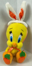 Tweety Easter Plush Looney Tunes Russell Stover Warner Bros Carrot Feet Vintage