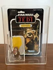 Vintage Kenner Star Wars Wicket Ewok w/77 Back Cardback & Case Taiwan COO