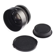 Vivitar MC 50mm F1.7 Cine Mod Prime Portrait Lens Lens | Canon EF!