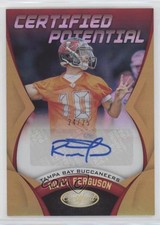 2018 Certified Mirror Gold /25 Riley Ferguson #CPS-RF Rookie Auto RC