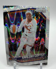2025 Panini Prizm WNBA Kahleah Copper #62 White Seismic Prizm