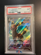 2021 Pokemon Umbreon V (Full Art) 188/203 Evolving Skies PSA 9 on eBay