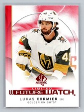 2024-25 SP Authentic LIMITED RED FUTURE WATCH #118 Lukas Cormier Rookie