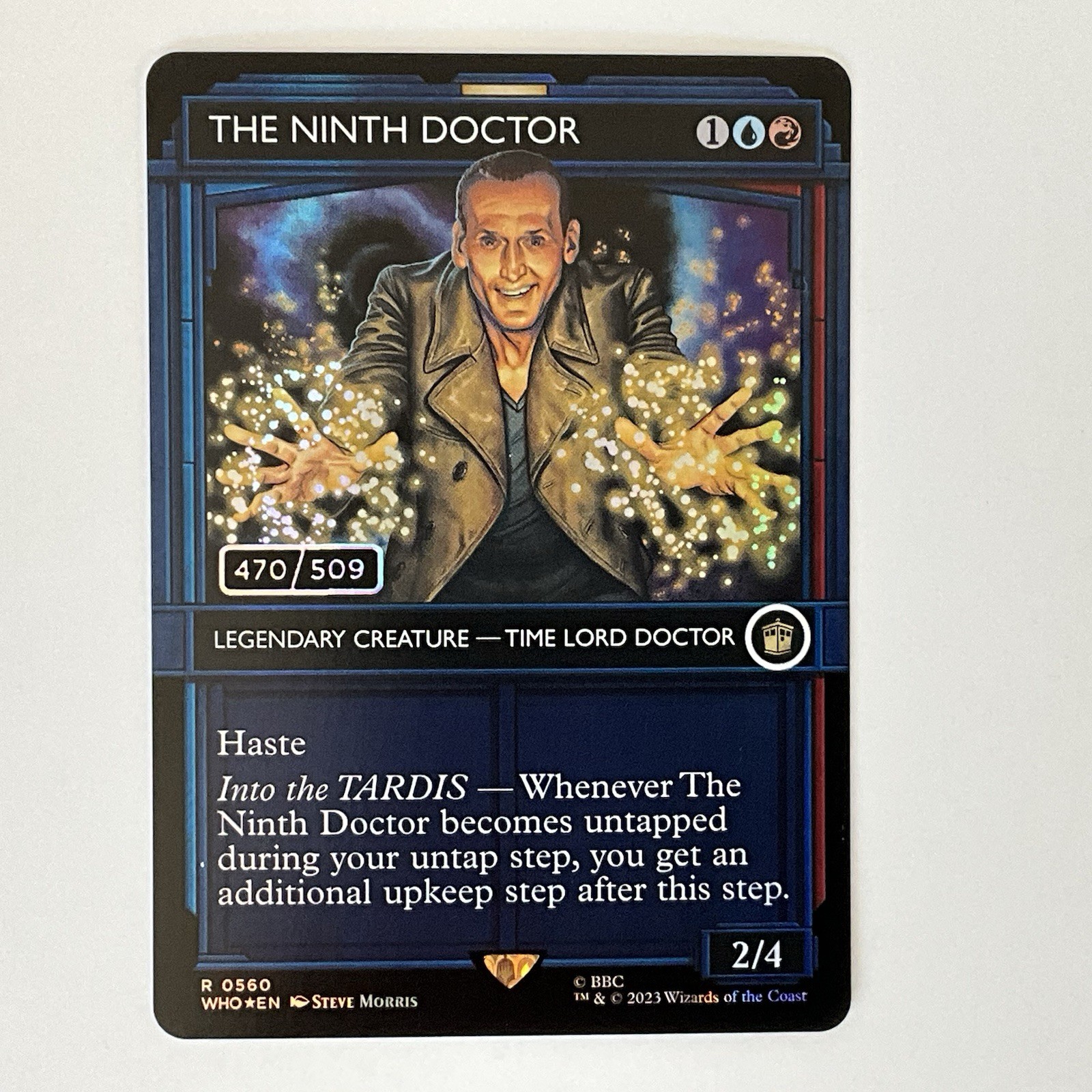 MTG The Ninth Doctor *SERIALIZED FOIL* Doctor Who (470/509) NM/MT