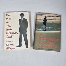 2 HC/DJ BCE Sloan Wilson The Man in the Gray Flannel Suit 1955 Summer Place 1958