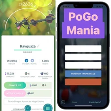 Shiny Rayquaza✨mini PTC 20k✨(read description)
