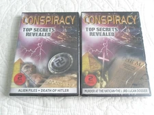 2 CONSPIRACY ( TOP SECRETS REVEALED) ONE HITLER & OTHER THE VATICAN * DVDS NEW