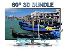 Samsung 60 3D Smart TV Bundle: 2 Active Glass...