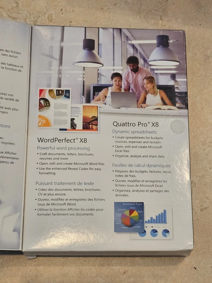 Corel WordPerfect Office Home & Student X8 ( WPOX8HSEFMB ) New with Box - Image 2 of 4