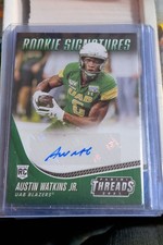 2021 Panini Chronicles Draft Picks - Threads Rookie Signatures Austin Watkins Jr