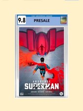 PRESALE Absolute Superman #1 CGC 9.8 Javier Fernandez Akira Homage Limited 800