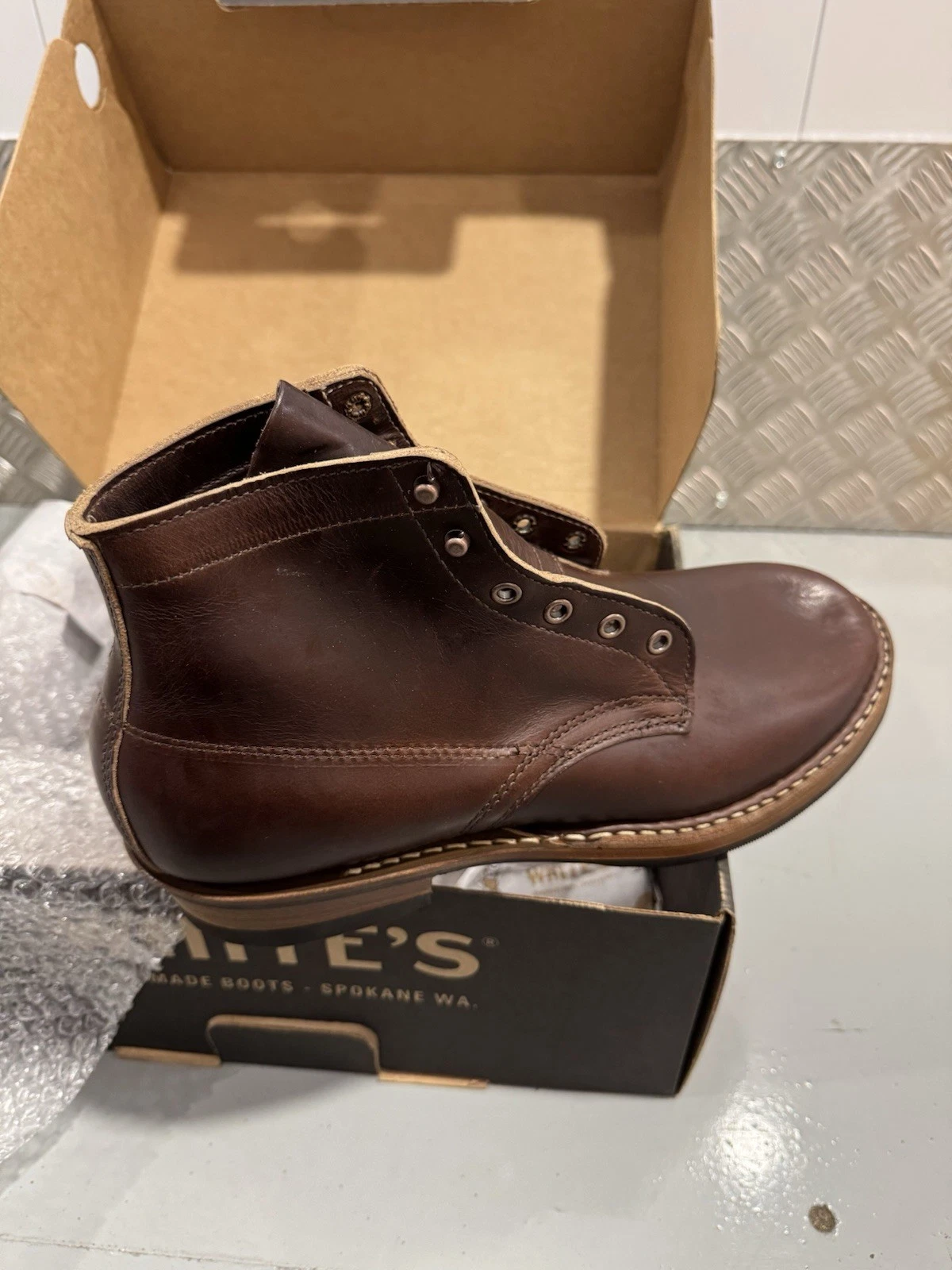 White's Boots 2332-W Semi-Dress Western Brown Chromexcel Size US 10.5 D New 6