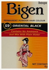Bigen Permanent Powder Hair Colour Dye 6g No Ammonia