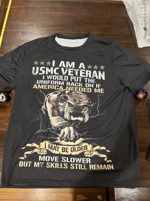 USMC Marines Shirt VETERAN NEW XXXL 50%DONATED TO VET Charity via EBay Plz READ
