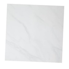 10pcs Peel and Stick Backsplash Tile, 12" 12" Marble Peel and Stick White