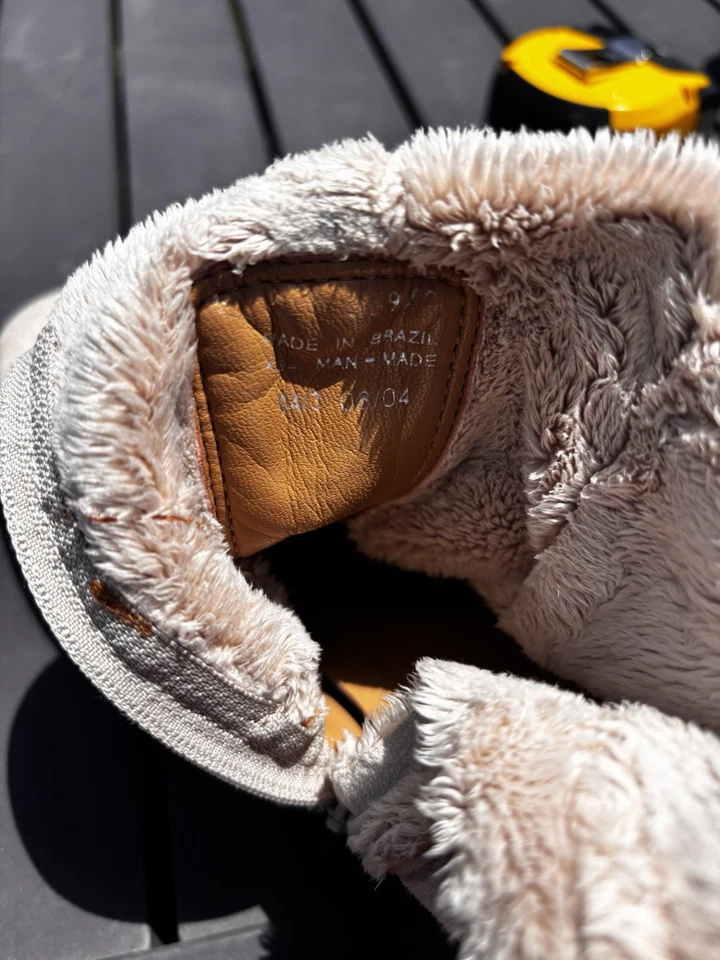 Gamuza crema | Franco Sarto | Botas de piel sintética para mujer, W6,5 Foto 3 de 4