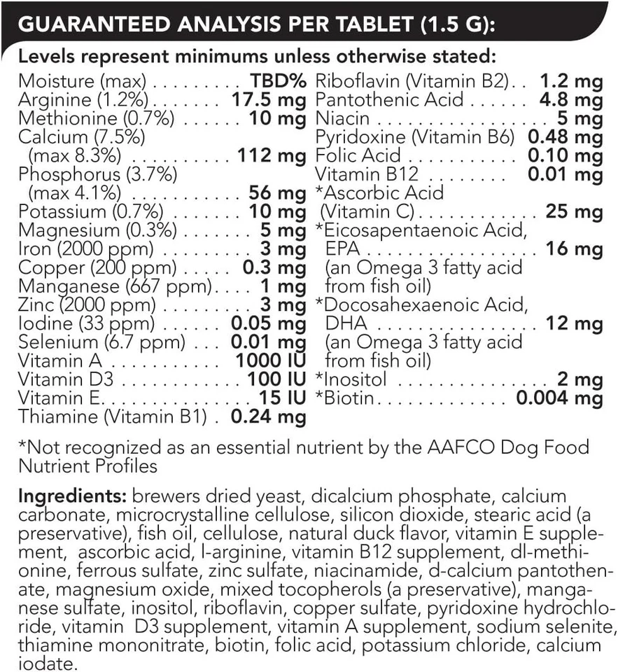 VetriScience Canine Plus Senior Multivitamin for Dogs, 60 Tablets,  - Image 4 of 4