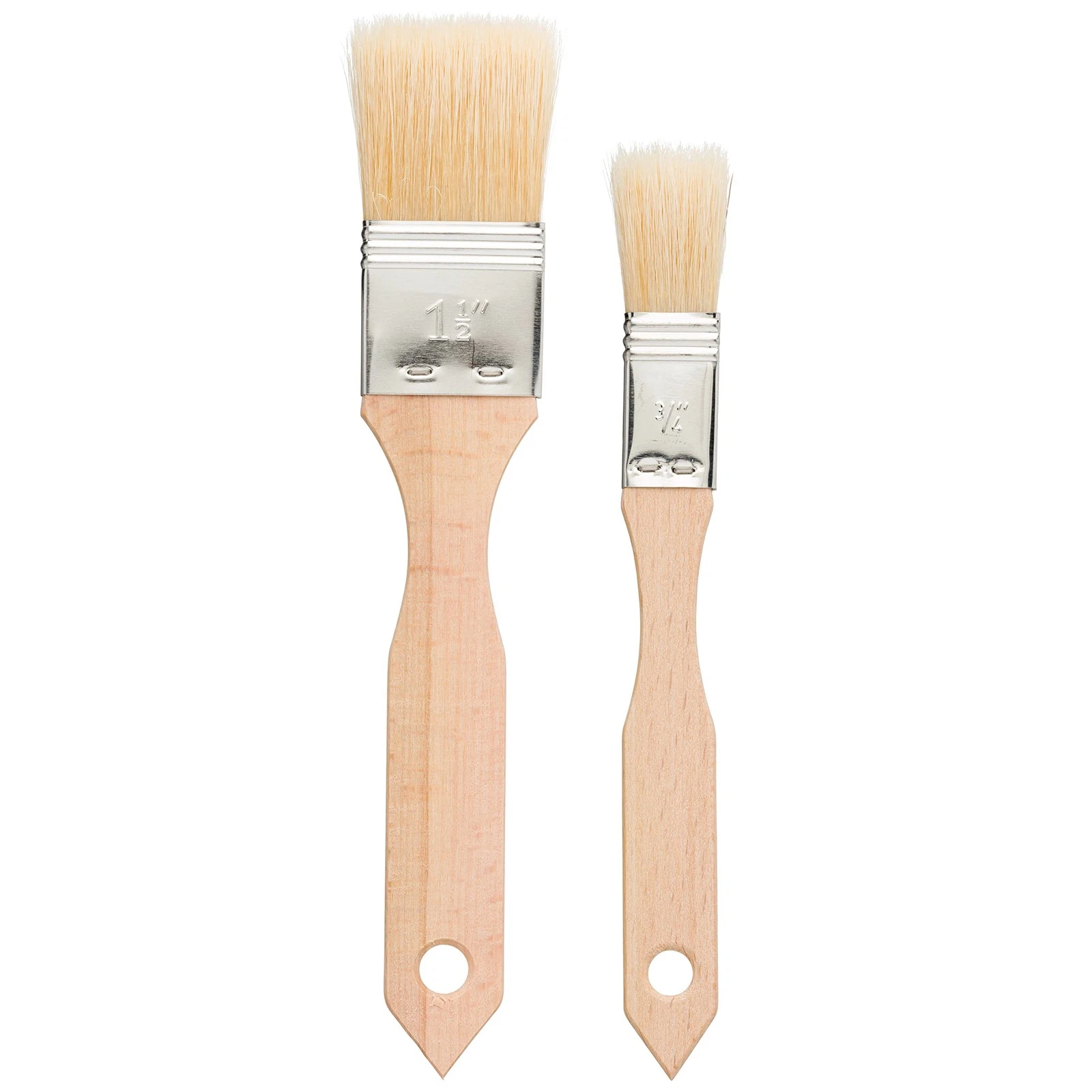 Pastry Brushes Set with Untreated Beechwood Handles - 2 Different Sizes - Mul...
Opens in a new wind