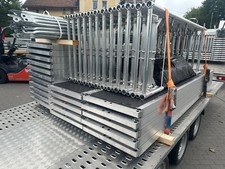 135m² NEU Alu Gerüst 74 Baugerüst Fassadengerüst 4,5x30 Robustboden 3m Alurahmen