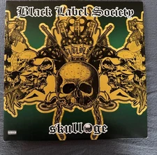 Black Label Society Skullage RSD 180g Green Vinyl EX/EX Zakk Wylde Metal LP