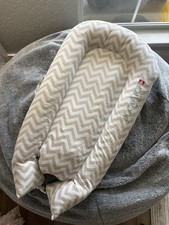 DockATot Deluxe Dock White Baby Lounger 0-8 Months