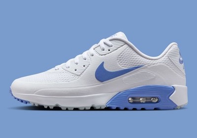 Nike Air Max 90 G Golf White Royal Pulse Blue Nby HV9305-100 sz 7 Men's