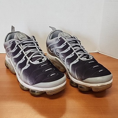 Nike Air VaporMax Plus Mens Size 13 Gray Black Athletic Running Shoes Sneakers