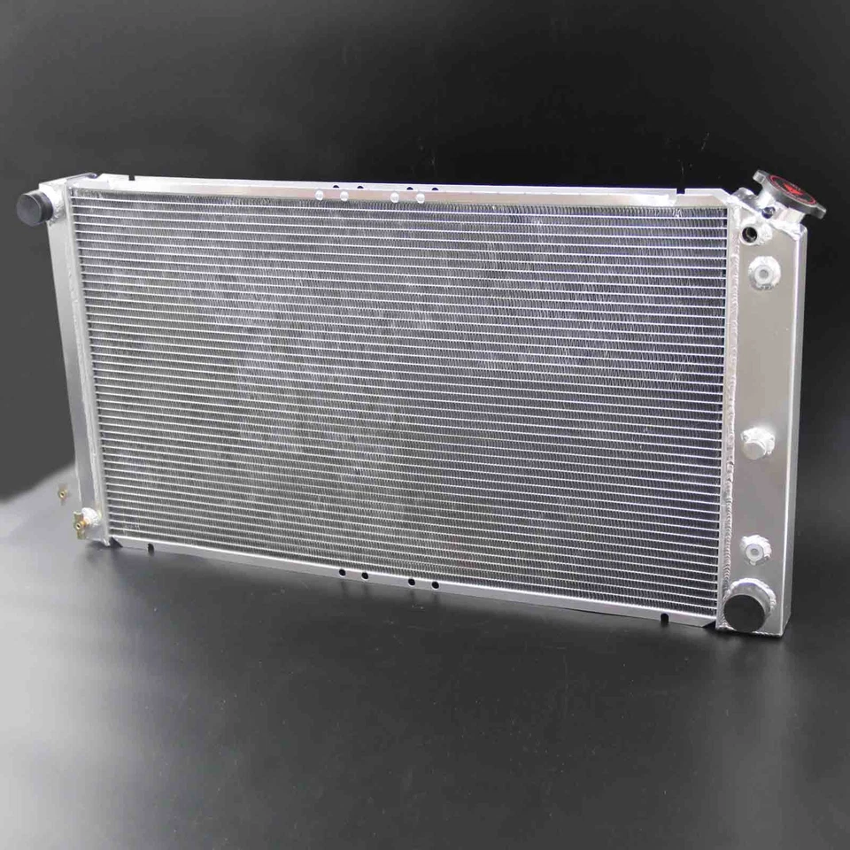 Radiador de 3 filas apto para Chevrolet Caprice Oldsmobile Buick Roadmaster 1991-1993 AT MT Foto 2 de 4