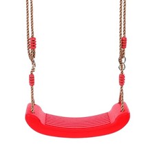 Kids Swing Seat Outdoor Indoor Hanging Swing Adjustable Rope Rainbow Board
