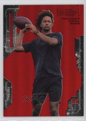 2024 Skybox Metal Universe Champions PMG Red 76/100 Jaden Rashada #28 0i47