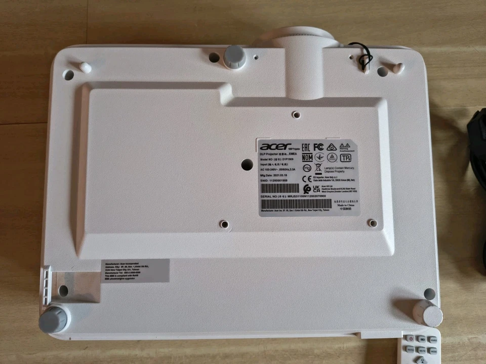 Acer H6541BDi Plus FullHD DLP-Beamer  - Bild 3 von 4