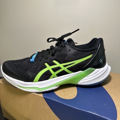 ASICS Sky Elite FF 2 Volleyball Shoes Men's Size 14 Black / Lime Burst 1051A064