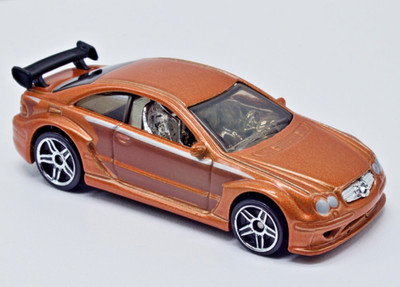 2008 Hot Wheels Web Trading Cars ~ AMG-MERCEDES CLK DTM ~ 22/24 Copper  1/64