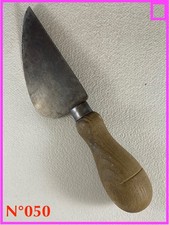 N°050 OUTIL Couteau Tranchoir CORDONNIER Bourrelier Sellier Tapissier coupe-Cuir