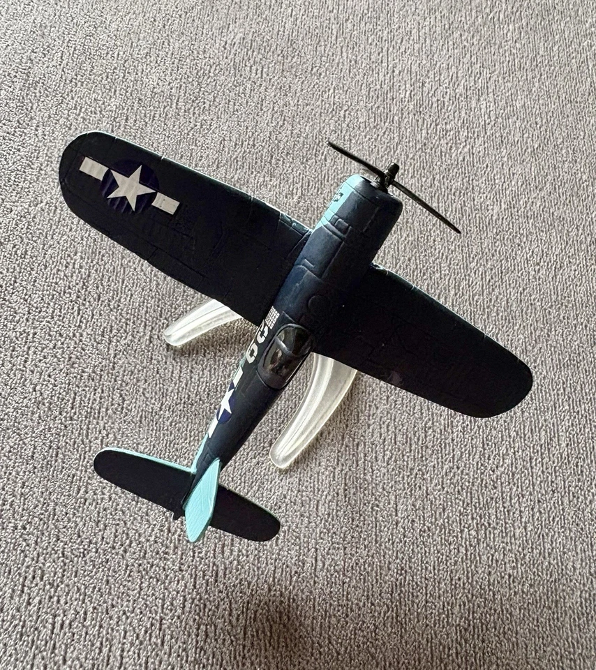 WWII US NAVY FIGHTER AIRPLANE-Diecast Metal/Adult Collector. Pristine Condition! - Image 3 of 3