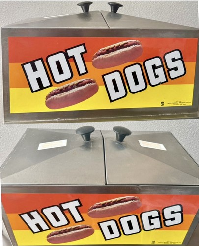 Gold Medal Steamin Demon Model 8007 Hot Dog & Bun Steamer 18”X13”~Clean~ TESTED