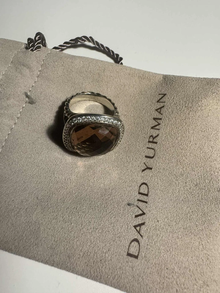 David Yurman Morganite - Ring Size 8 - Image 4 of 4
