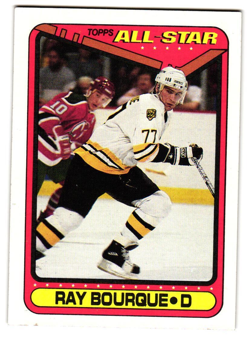 1990-91 Topps Ray Bourque #196a